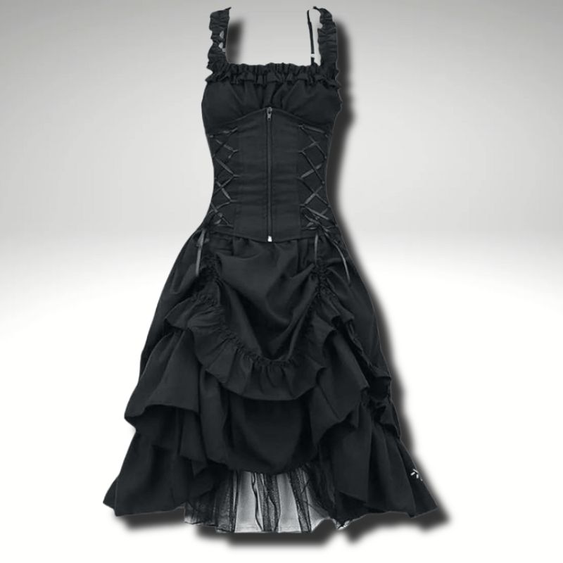 Authentisches Piratenkostüm Victoria mit Zubehör