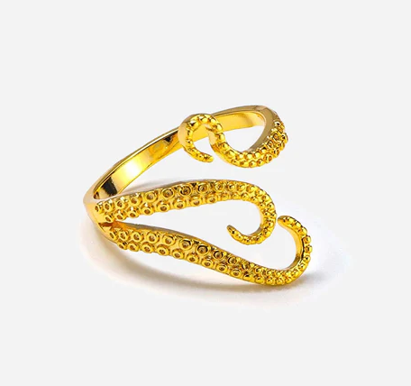 Piratenschmuck Octopus Ring