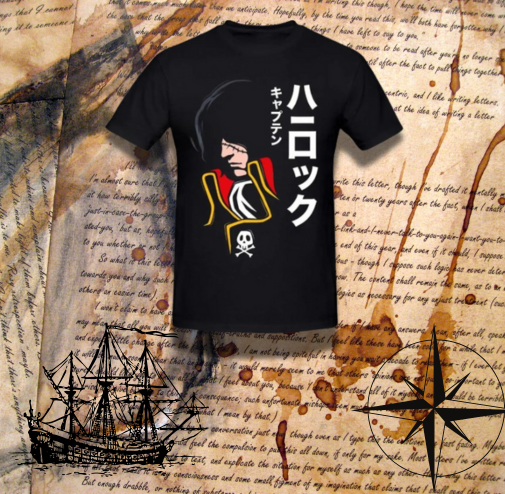 T shirt Harlock Piraten