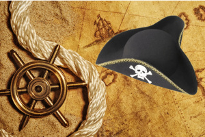 Piratenhut Jolly Roger