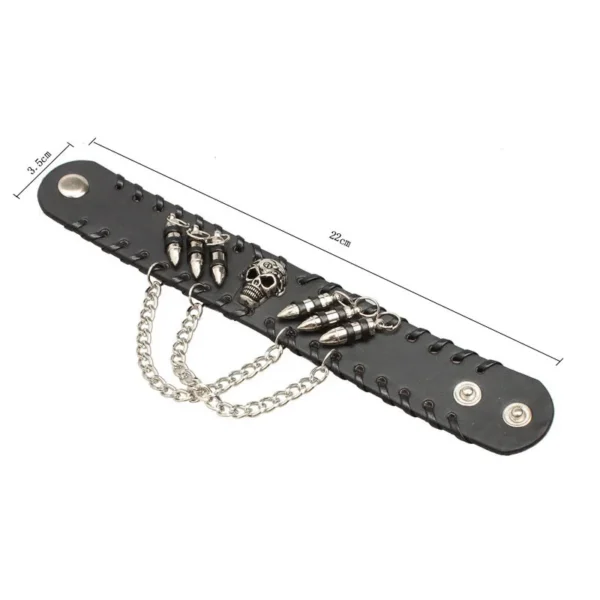 Piratenschmuck Armband Pistolenkugeln