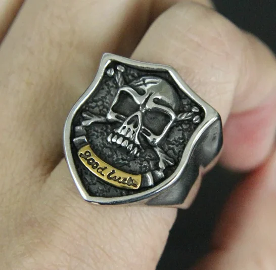 Piratenschmuck Ring Good luck