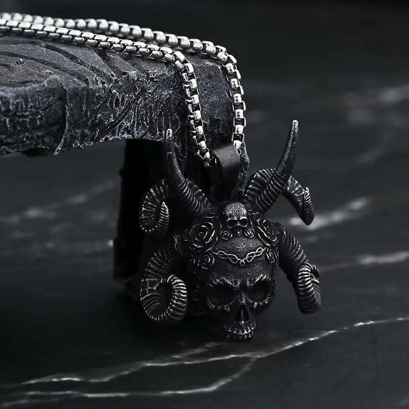 Böse Hörner Piraten Halskette für Abenteurer